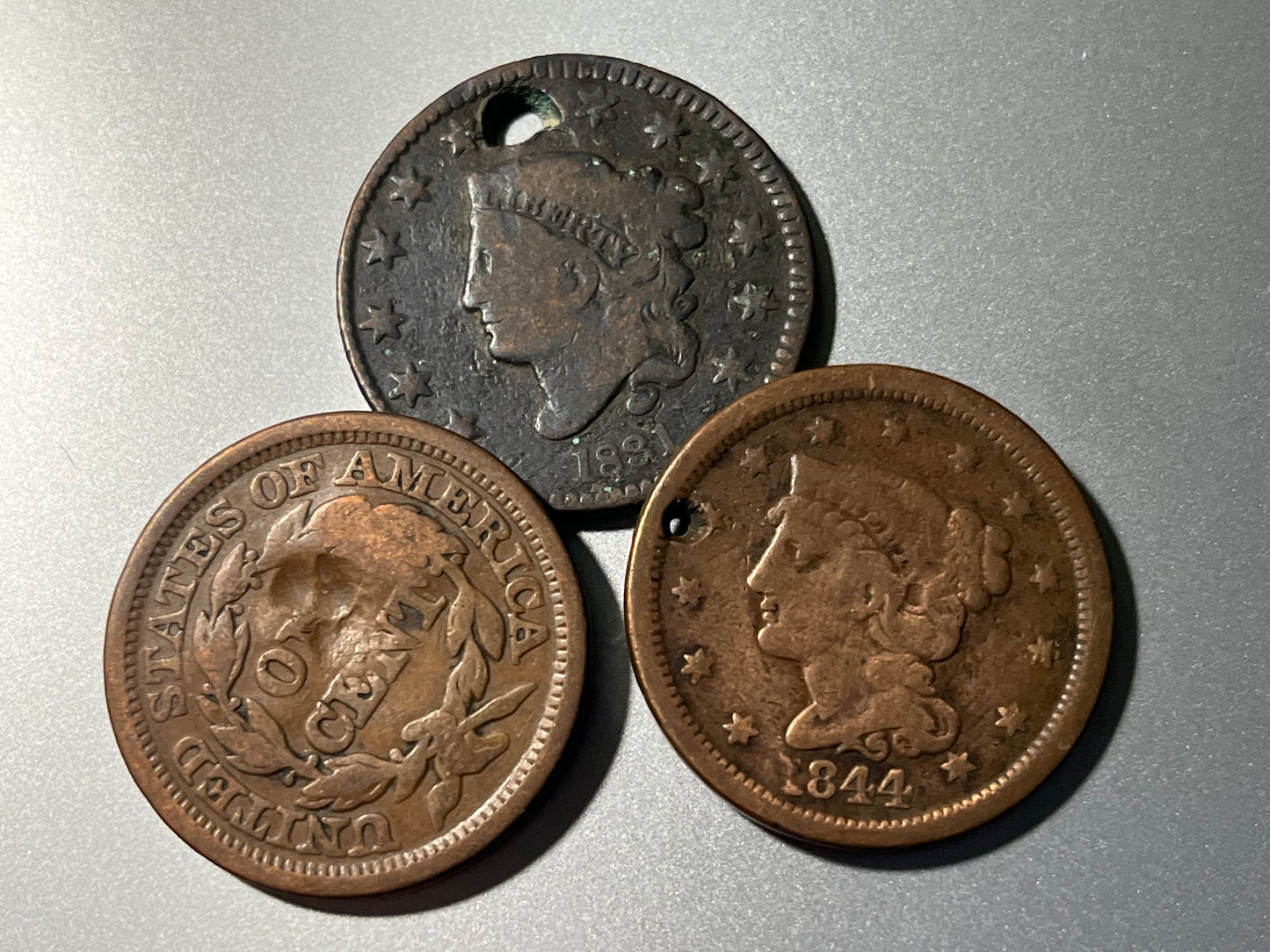 1816-1856 Cull/Damaged U.S. Copper Large Cents