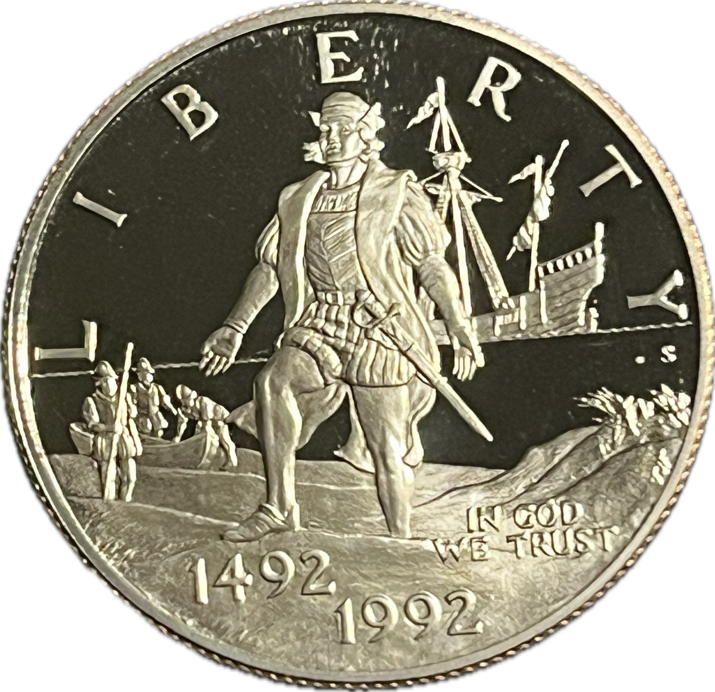 1492-1992 (S) Clad Proof Columbus Commemorative Half Dollars